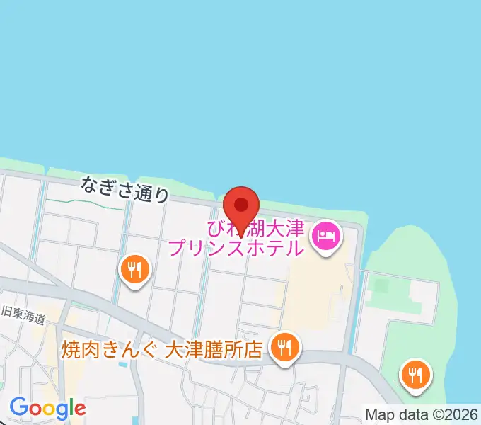 滋賀県立武道館の地図