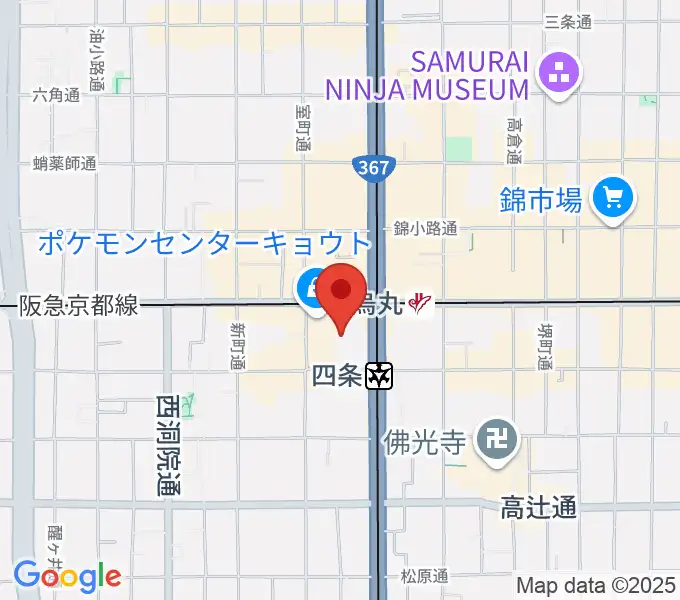 京都シネマの地図