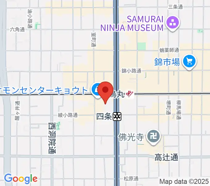 京都シネマの地図