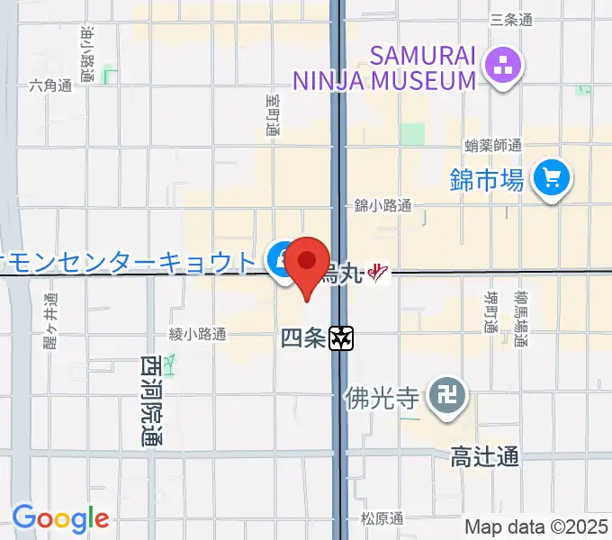 京都シネマの地図