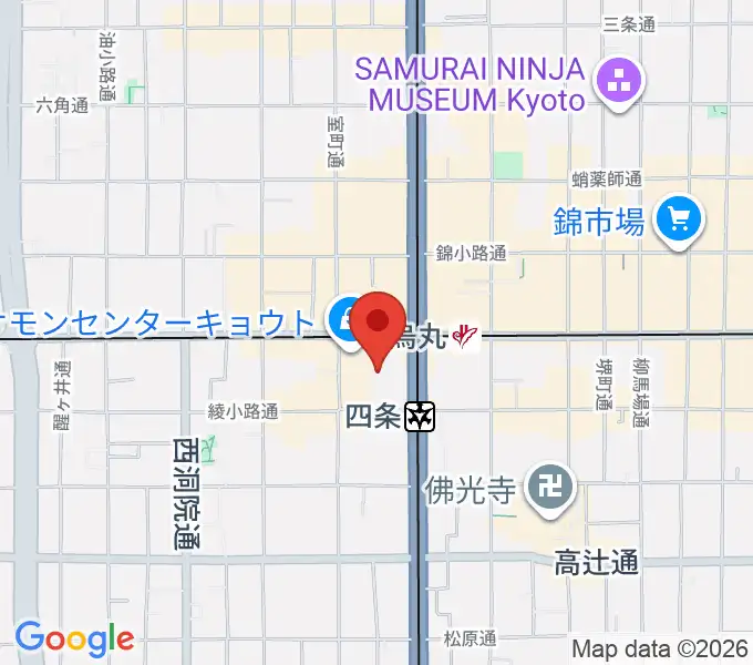 京都シネマの地図