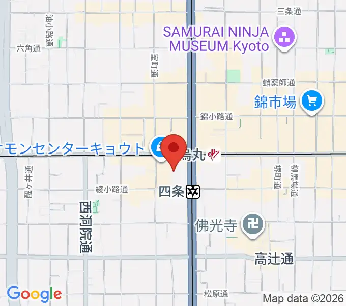 京都シネマの地図