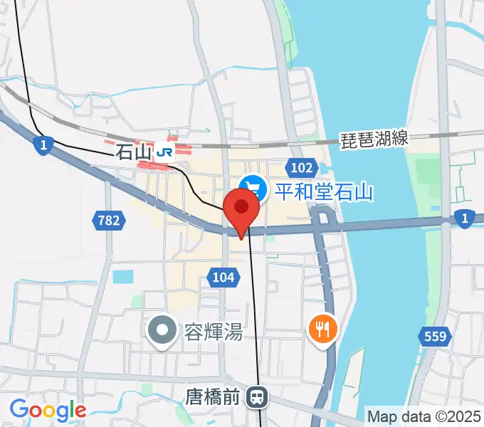 アンネの音楽教室の地図