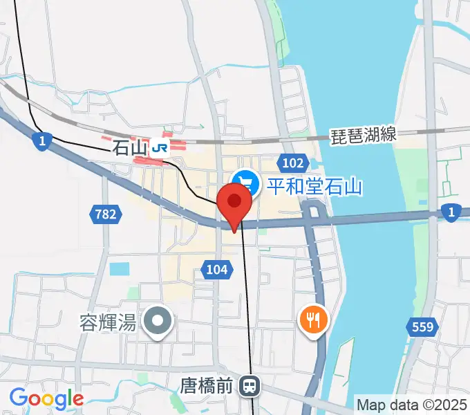 アンネの音楽教室の地図