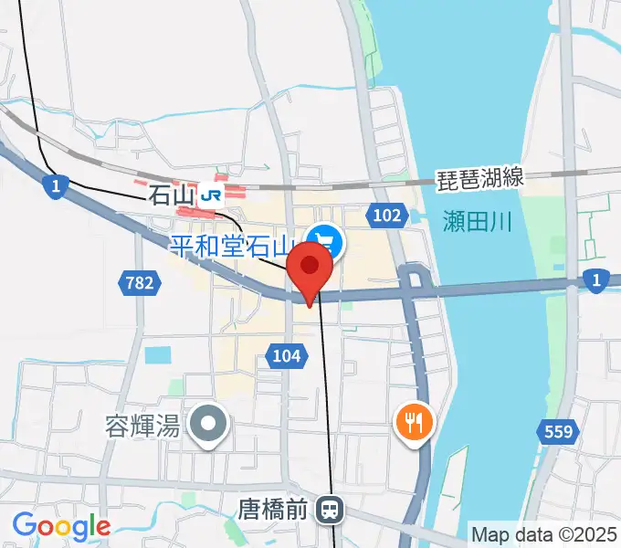 アンネの音楽教室の地図