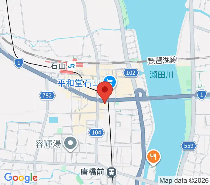 アンネの音楽教室の地図