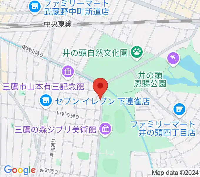 吉祥寺NEPOの地図