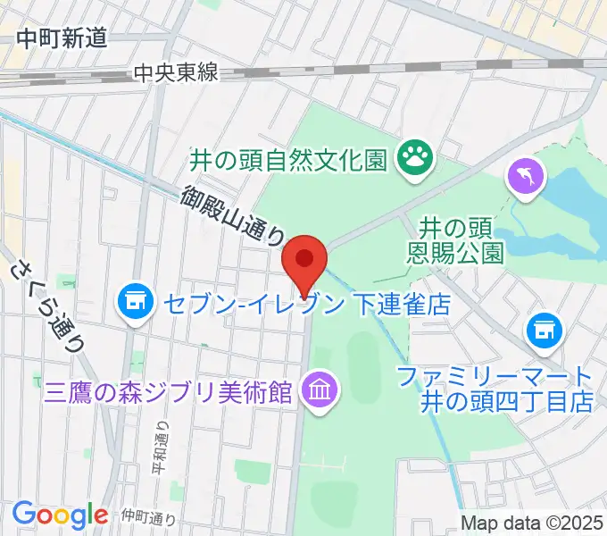 吉祥寺NEPOの地図