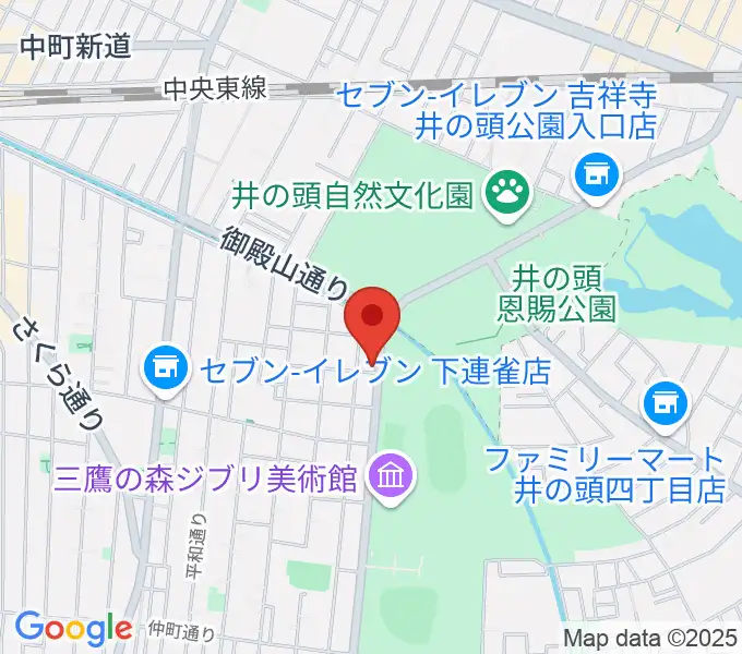 吉祥寺NEPOの地図
