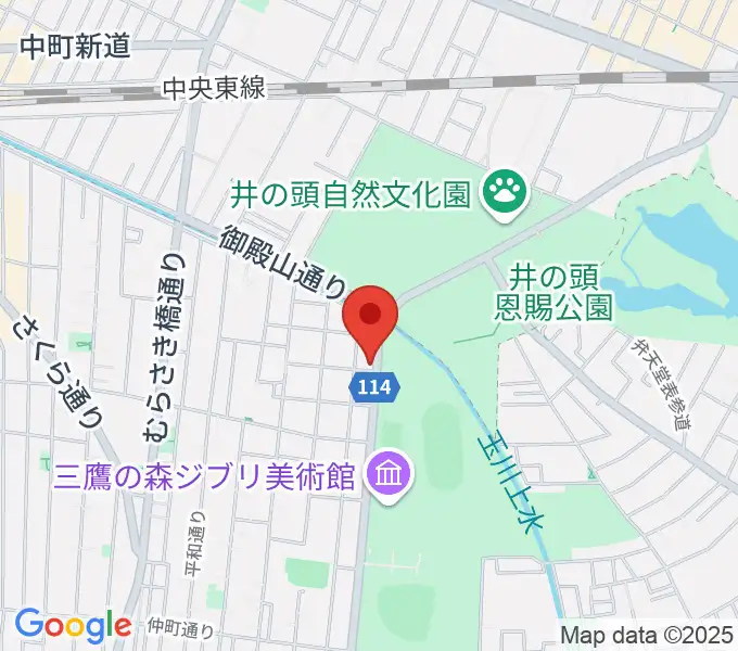 吉祥寺NEPOの地図