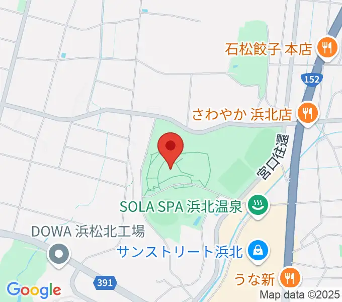 サーラグリーンアリーナの地図
