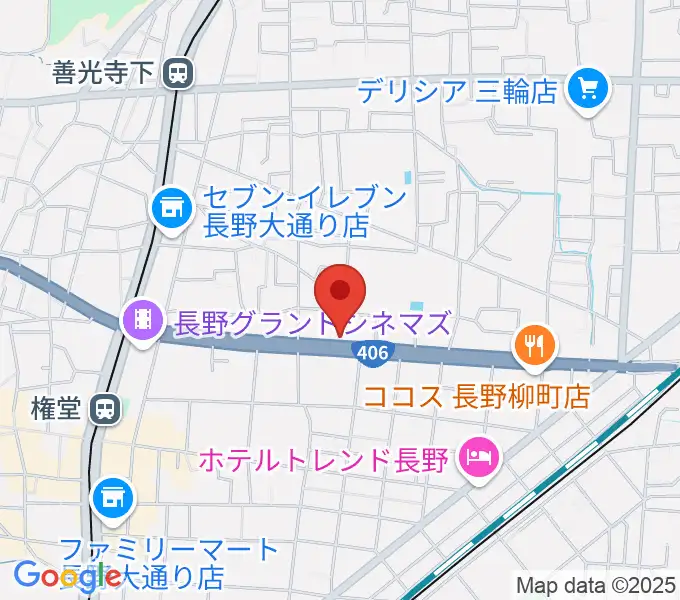 ウインナー楽器の地図