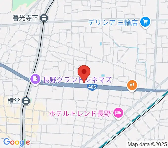 ウインナー楽器の地図