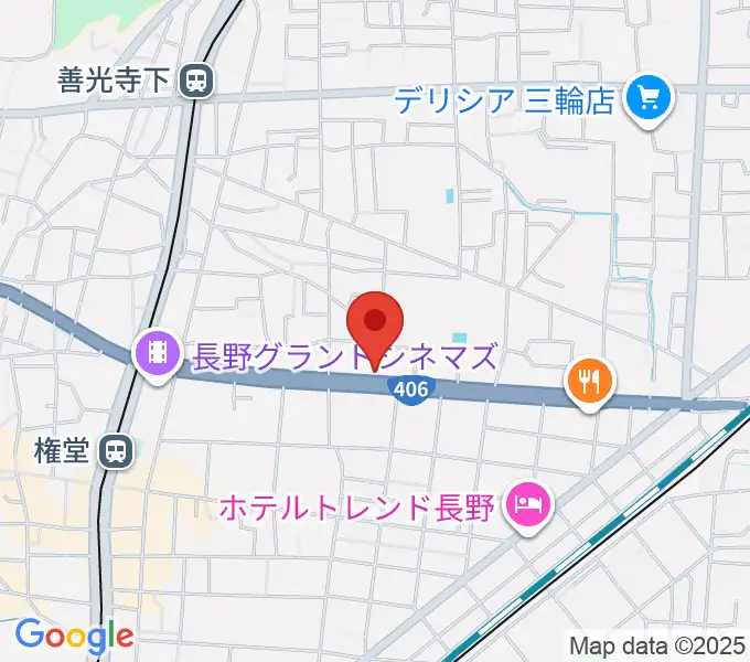 ウインナー楽器の地図