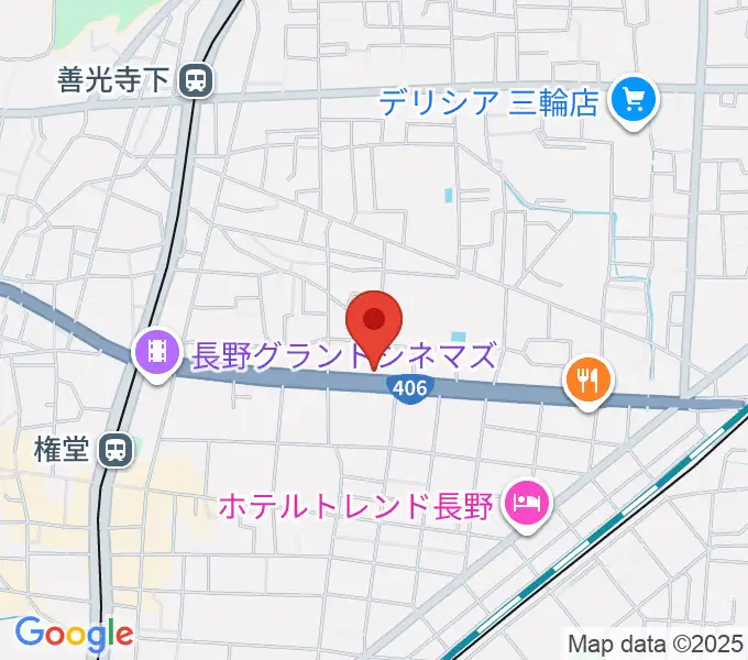 ウインナー楽器の地図