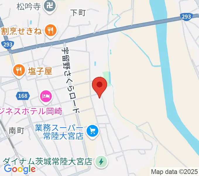 桐原音楽教室の地図