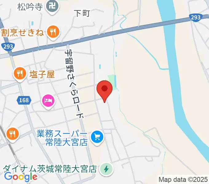 桐原音楽教室の地図