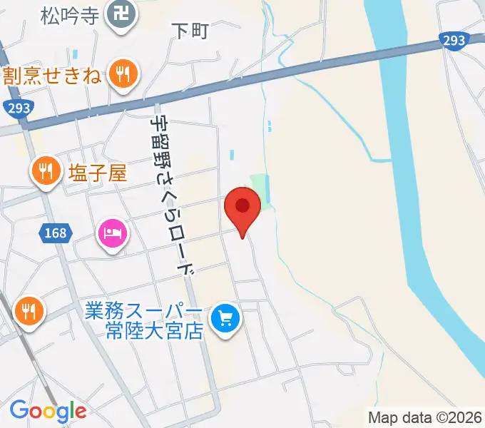 桐原音楽教室の地図