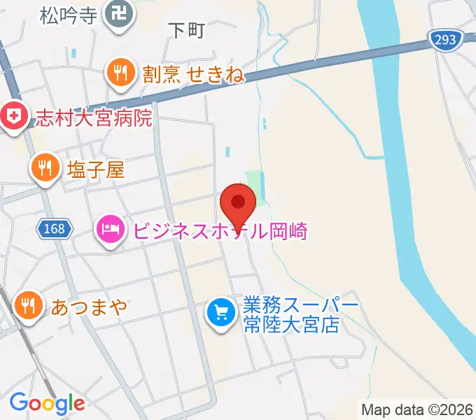 桐原音楽教室の地図