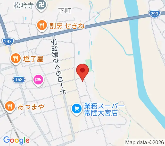 桐原音楽教室の地図