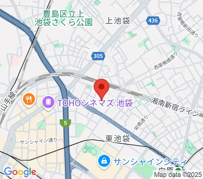 帝京平成大学冲永記念ホールの地図