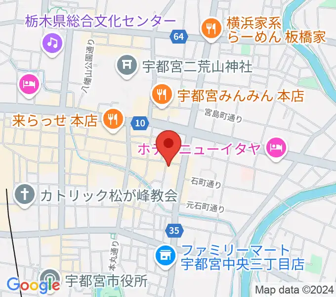 フォールーラーレコーズの地図