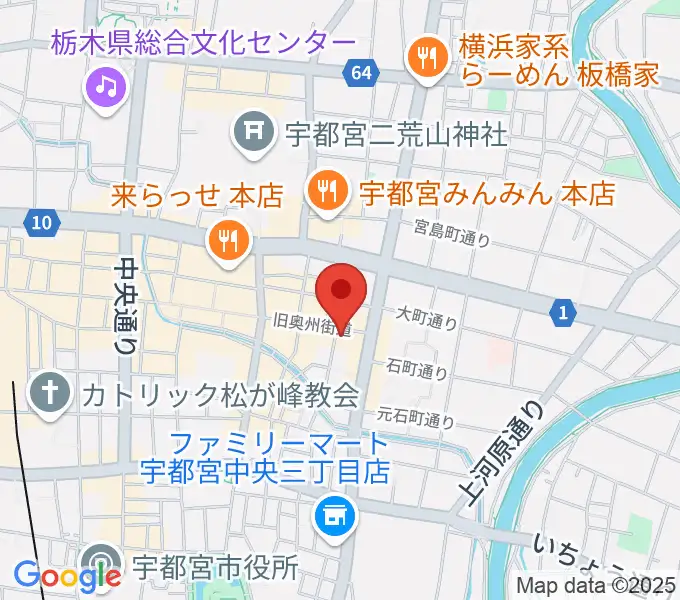 フォールーラーレコーズの地図