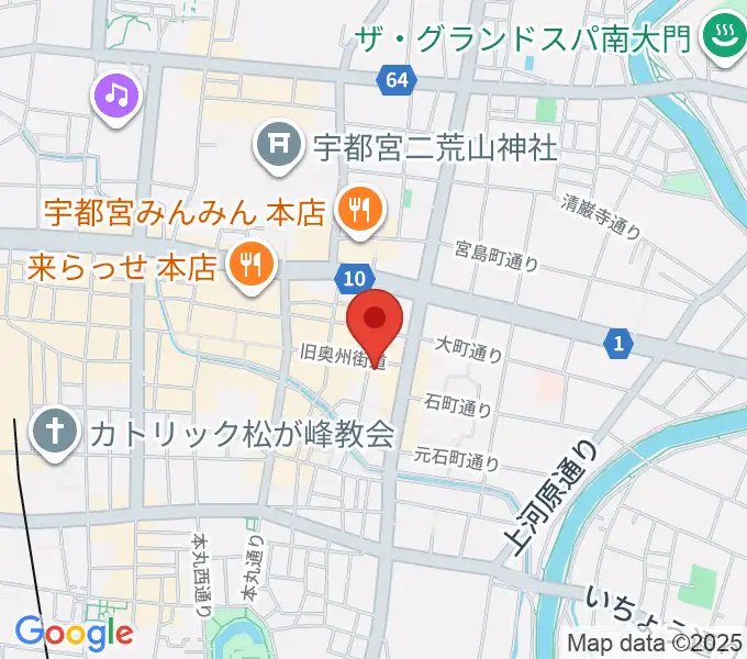 フォールーラーレコーズの地図