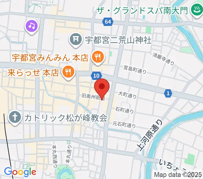 フォールーラーレコーズの地図