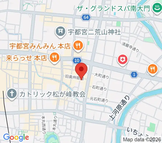フォールーラーレコーズの地図