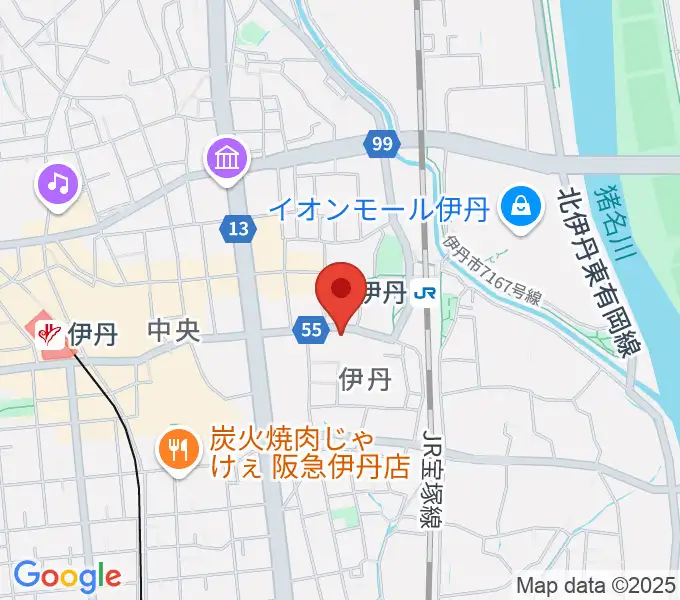 K's lore（ケーズロア）の地図