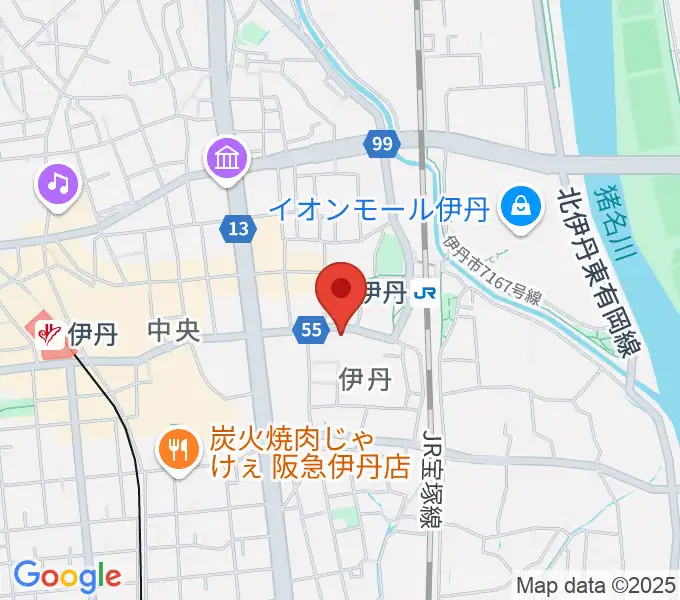 K's lore（ケーズロア）の地図