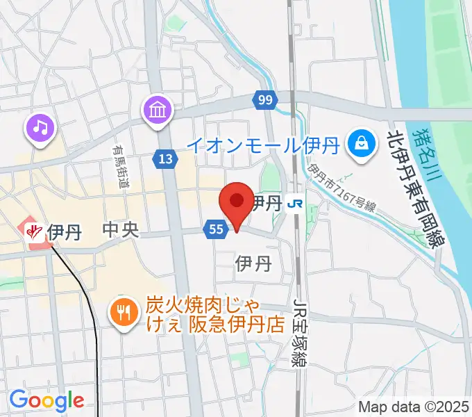 K's lore（ケーズロア）の地図
