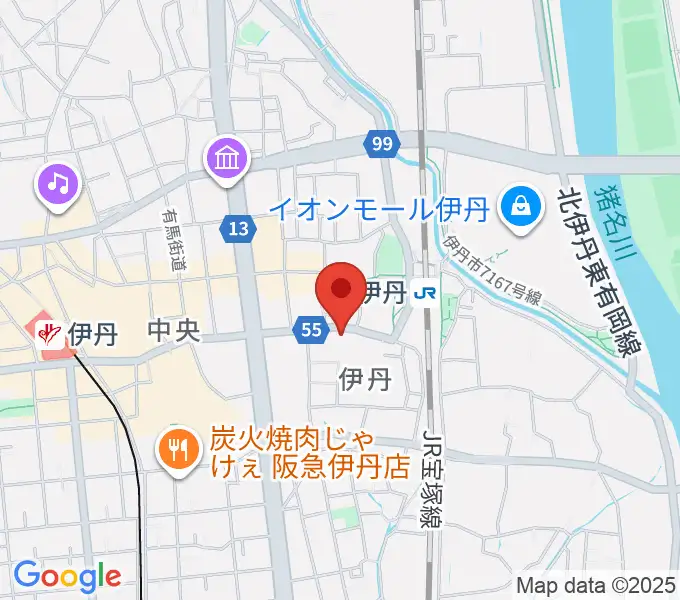 K's lore（ケーズロア）の地図