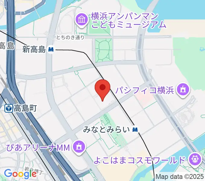 キノシネマ横浜みなとみらいの地図