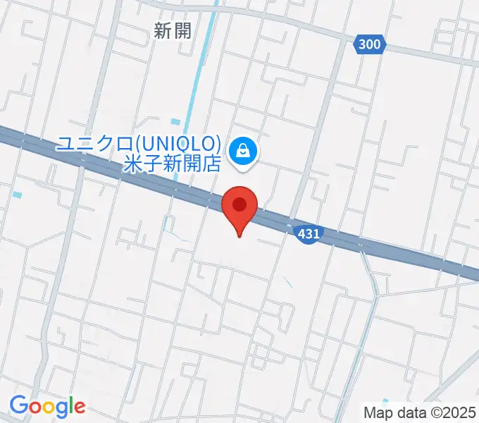 鳥取県立米子産業体育館の地図