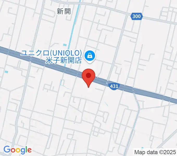 鳥取県立米子産業体育館の地図