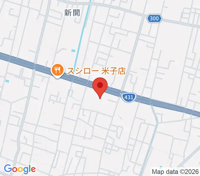 鳥取県立米子産業体育館の地図