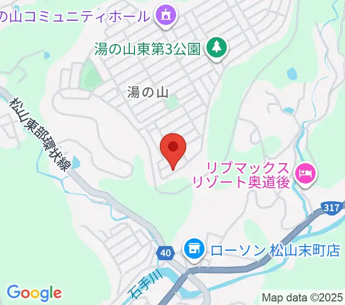 ラ・コリーナ音楽教室の地図