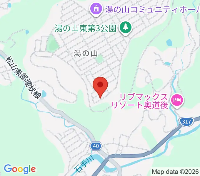 ラ・コリーナ音楽教室の地図