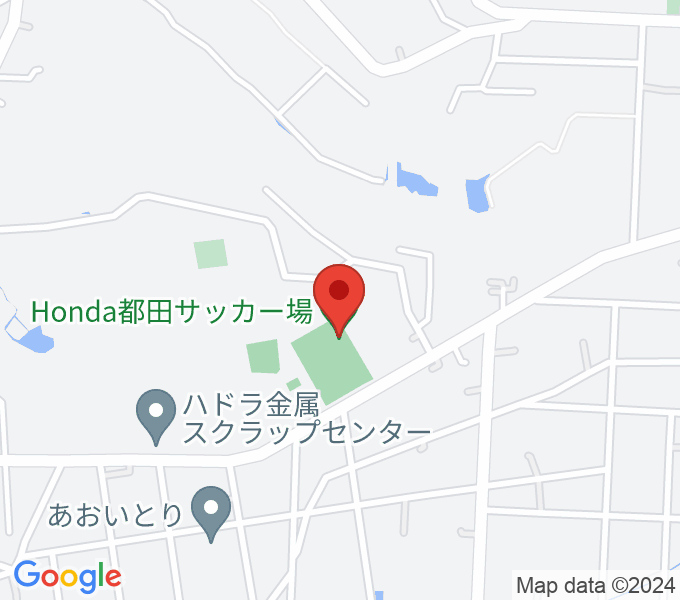 Honda都田サッカー場の場所