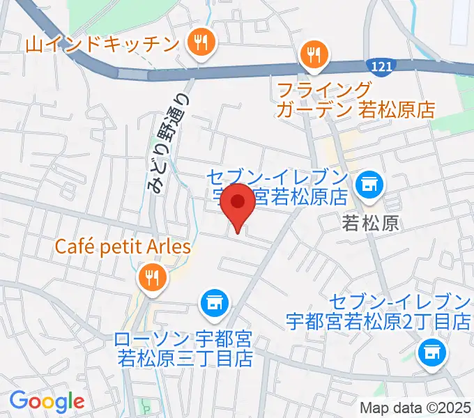 ピアノ教室ぷりまう″ぇーらの地図