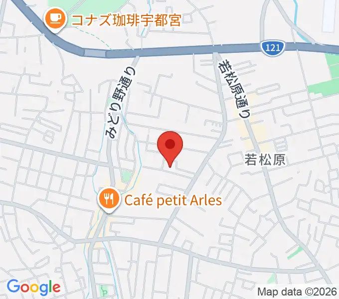 ピアノ教室ぷりまう″ぇーらの地図