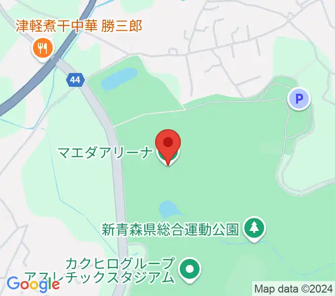 マエダアリーナの地図