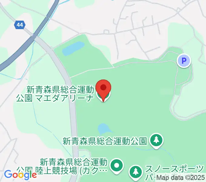 マエダアリーナの地図