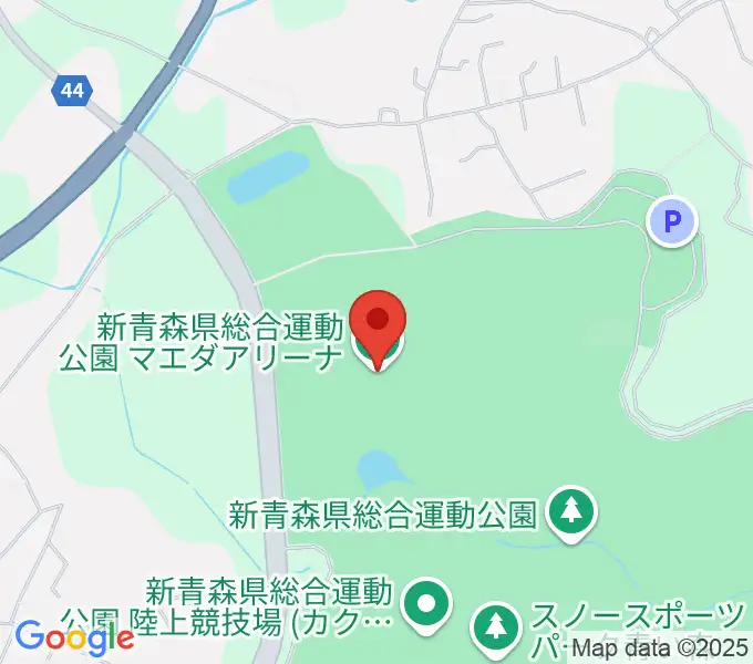 マエダアリーナの地図