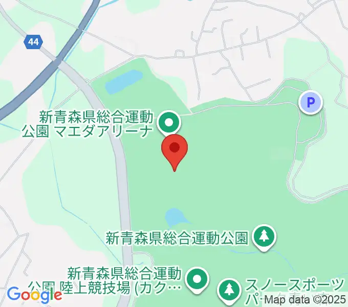 マエダアリーナの地図