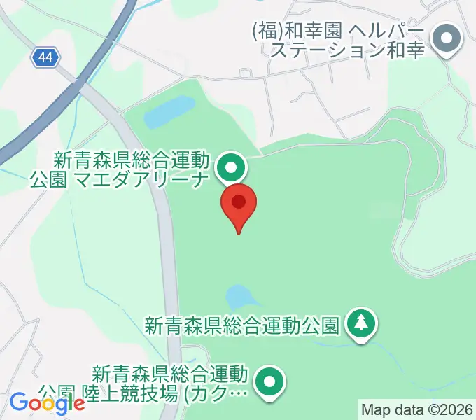 マエダアリーナの地図
