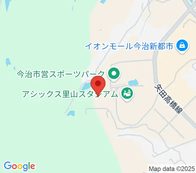 ありがとうサービス.夢スタジアムの地図