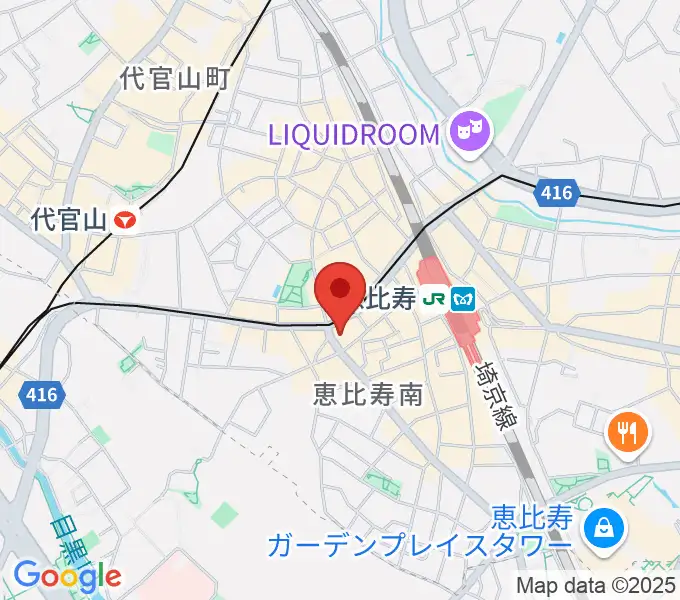 スマイルヴォイス恵比寿校の地図